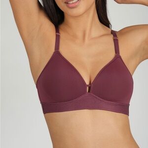 Lively The Spacer Bra: Plum - 32C